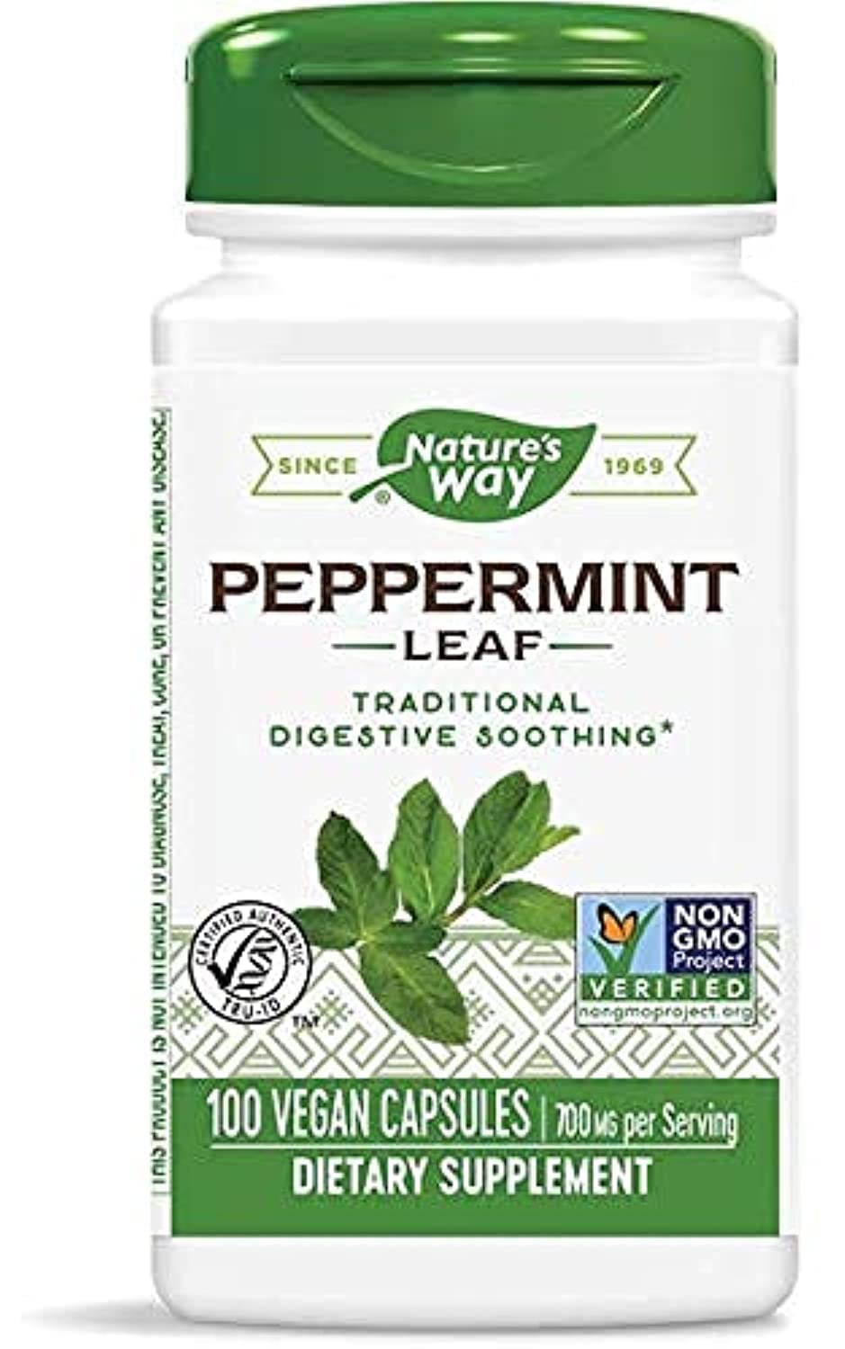 Nature's Way Peppermint Leaf, 100 Count