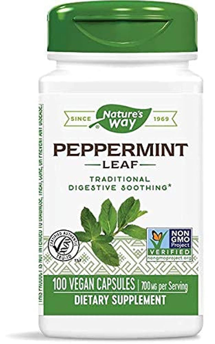 Nature's Way Peppermint Leaf, 100 Count