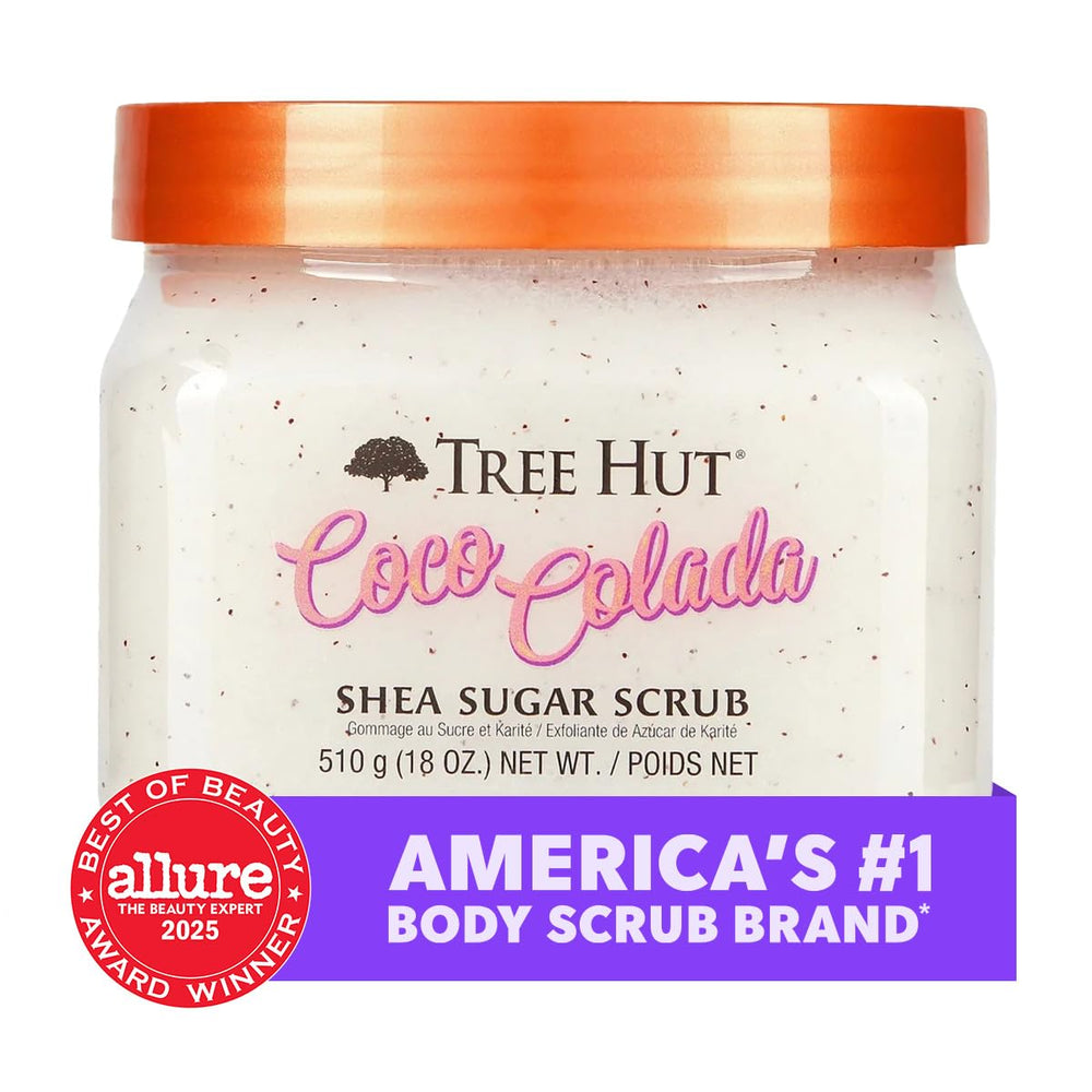 Tree Hut Shea Sugar Scrub, Coco Colada, 18 fl oz