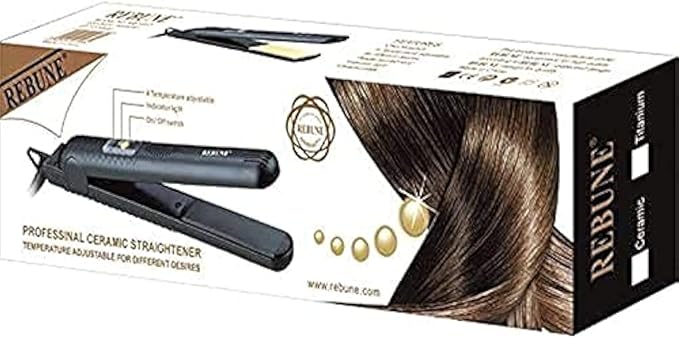 Hair Straightener 50 Watts, Black, RE-457