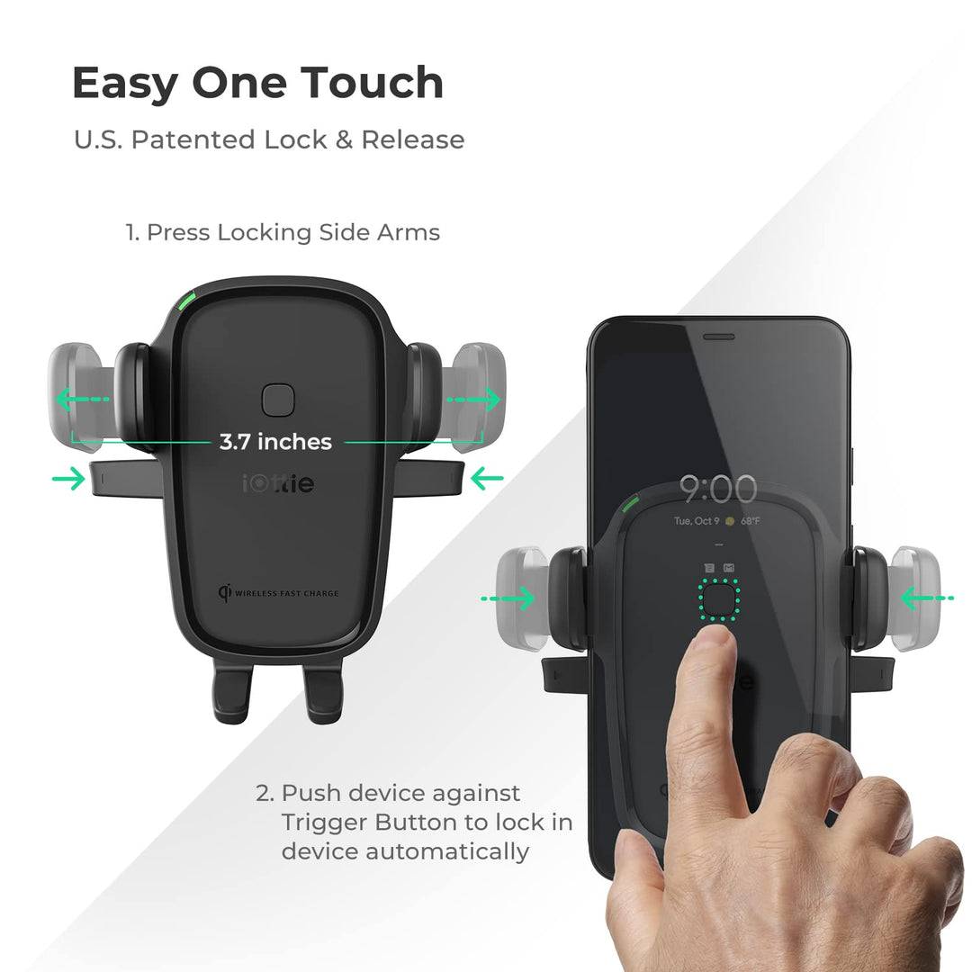 iOttie Easy One Touch Wireless Dashboard & Windshield Mount, Medium