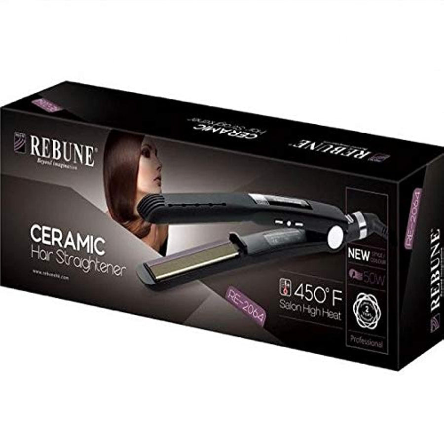 REBUNE Ceramic Hair Straightener RE-2064