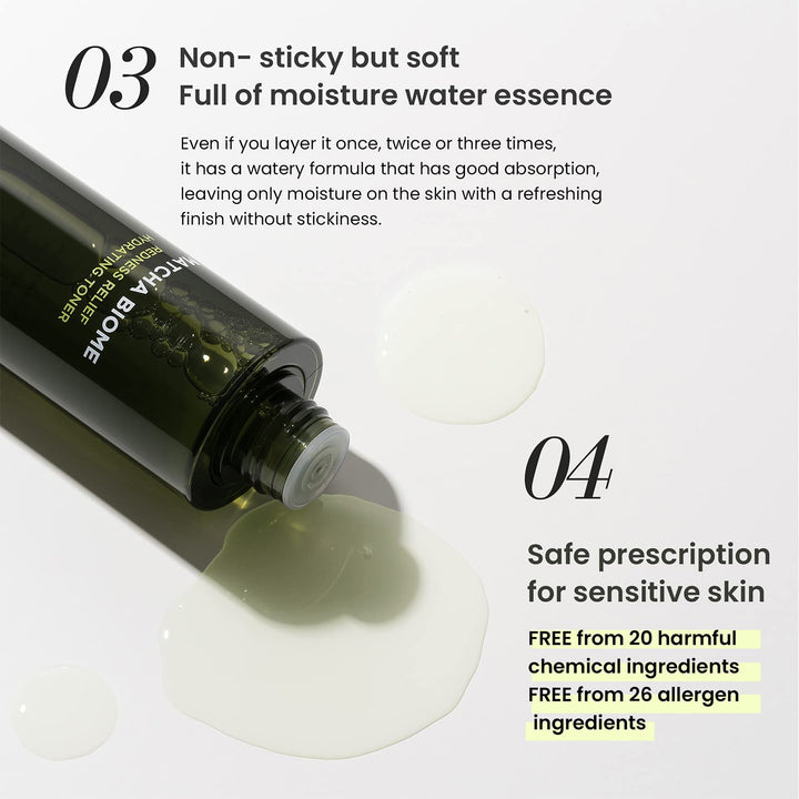 HEIMISH Matcha Biome Redness Relief Hydrating Toner, 5.1 fl oz
