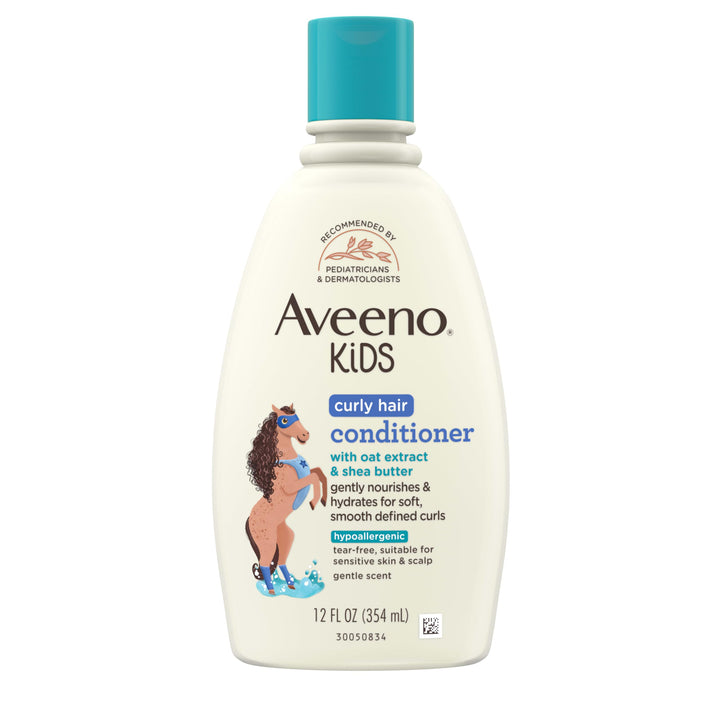 Aveeno Baby Kids Curly Hair Conditioner, 12 fl oz