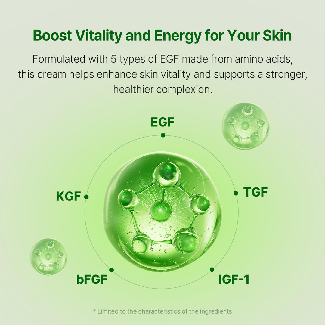 AVCA EGF Cica Repair Cream, Fragrance-Free, 100 ml
