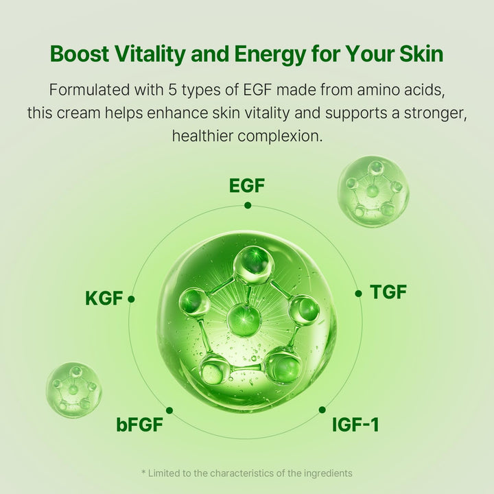 AVCA EGF Cica Repair Cream, Fragrance-Free, 100 ml