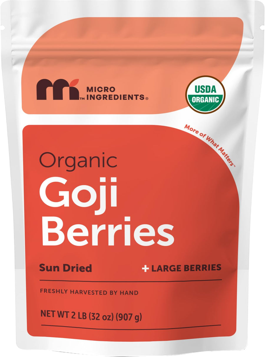 Micro Ingredients Organic Goji Berries, 2 lb