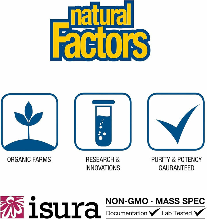 Natural Factors Lung Bronchial and Sinus Health, 45 Count