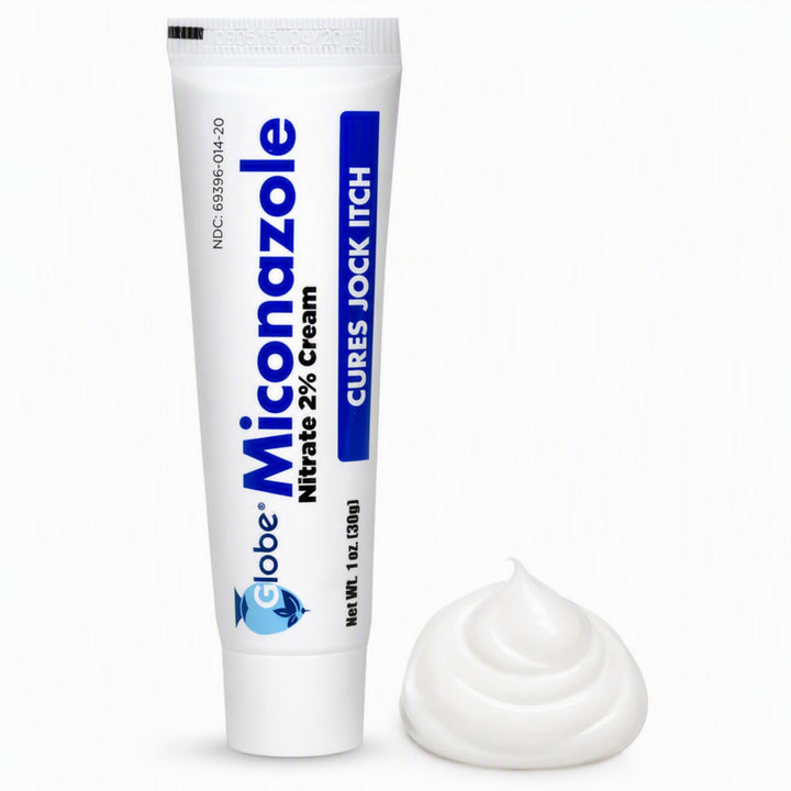 Globe Miconazole Nitrate 2% Antifungal Cream, 1 oz