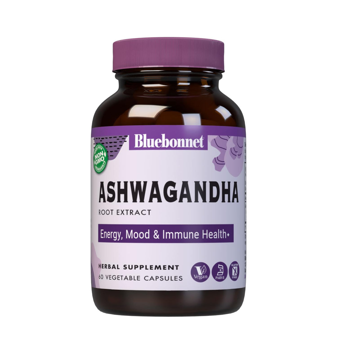 BlueBonnet Ashwagandha Root Extract, 60 Count
