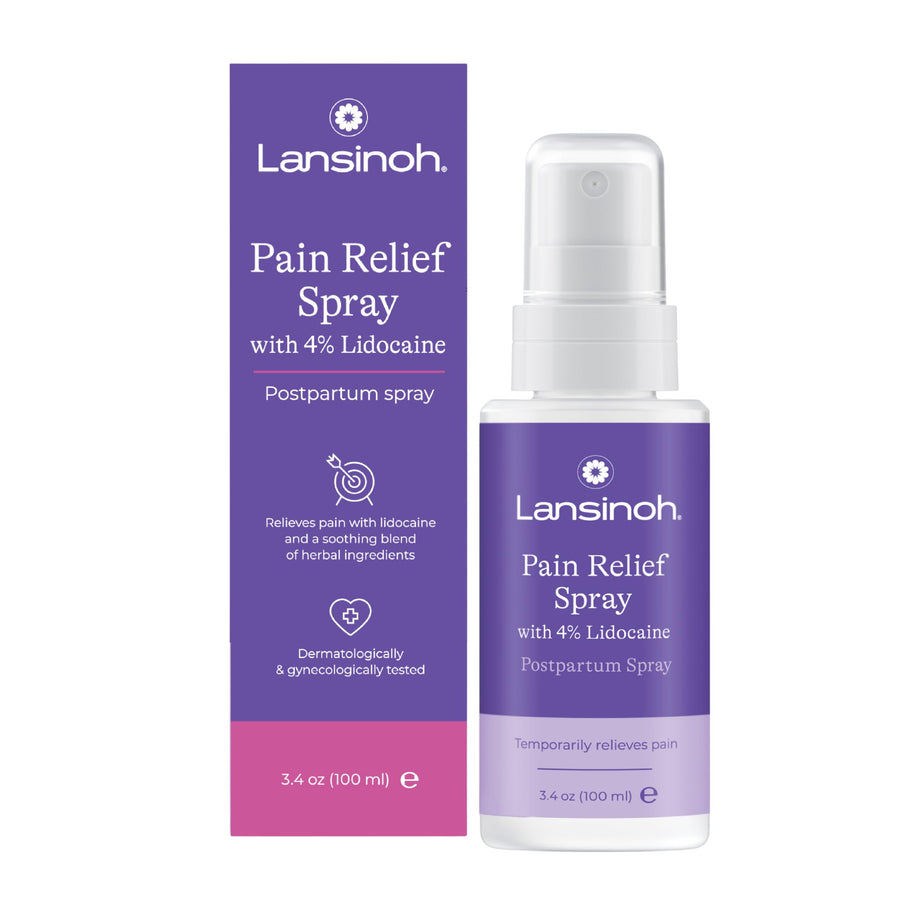 Lansinoh Perineal Spray, 4% Lidocaine, 3.5 oz