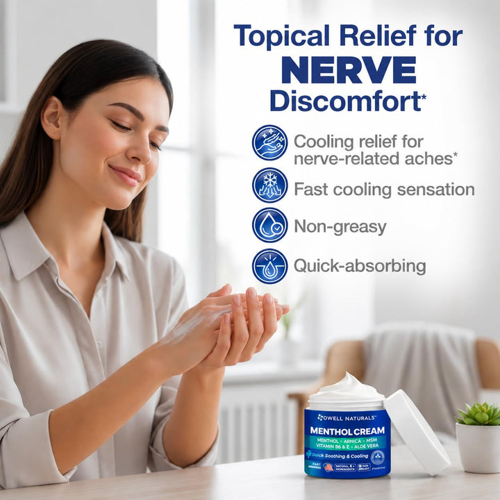 Owell Naturals Neuropathy Cream Extra Strength, 1 Count