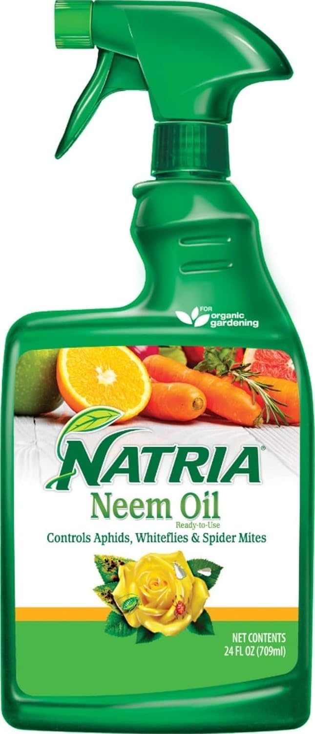 Natria Neem Oil Spray For Plants, Ready-To-Use, 24 oz