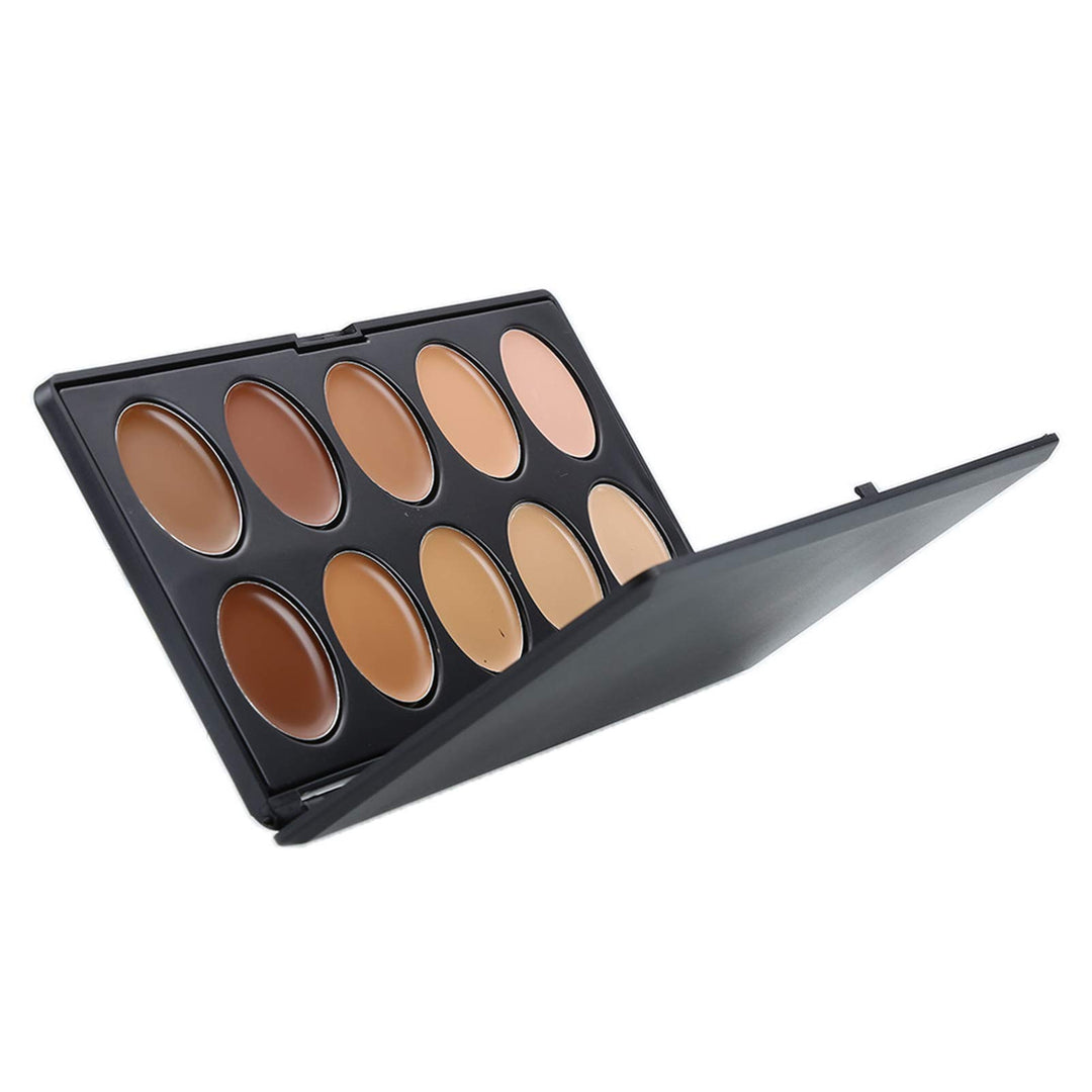 Vodisa 10 Colour Makeup Concealer Palette, 10 Count