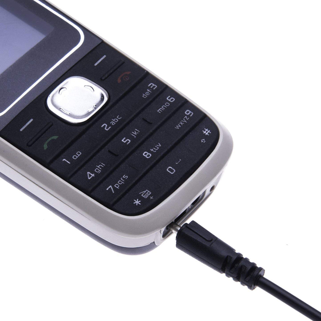Keple Nokia USB Charger Cable, Small Pin 2mm, 1 ft
