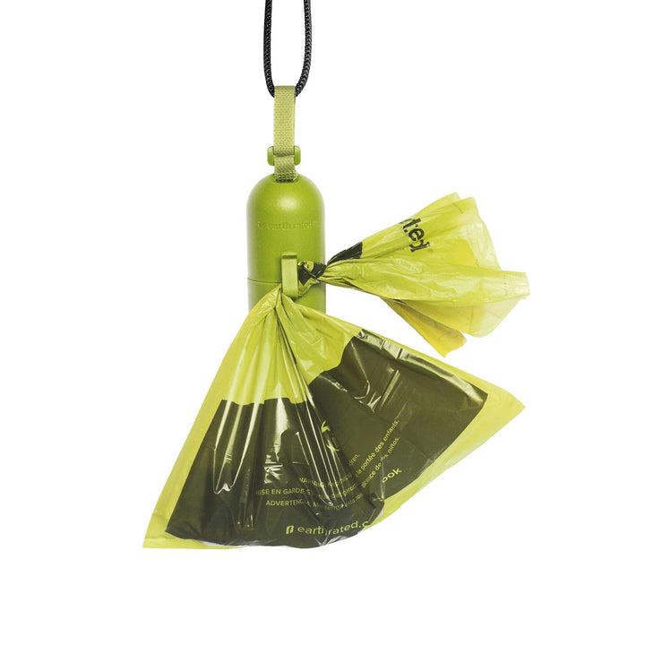 Earth Rated Leash Dispenser and Bags, Unscented, 15 Count