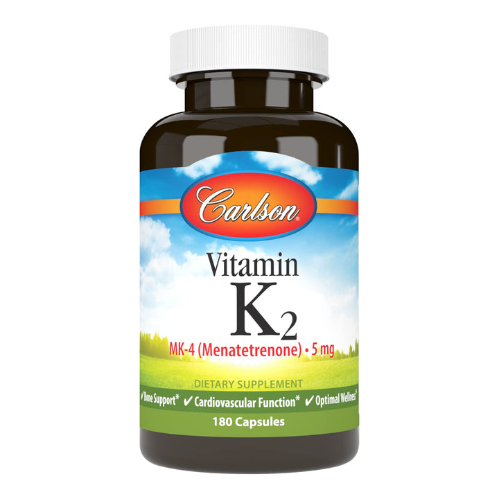 Carlson Vitamin K-2, 5 mg, 180 Count