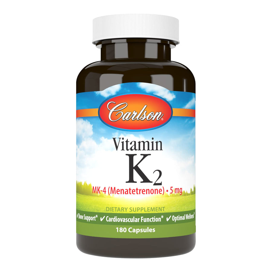 Carlson Vitamin K-2, 5 mg, 180 Count