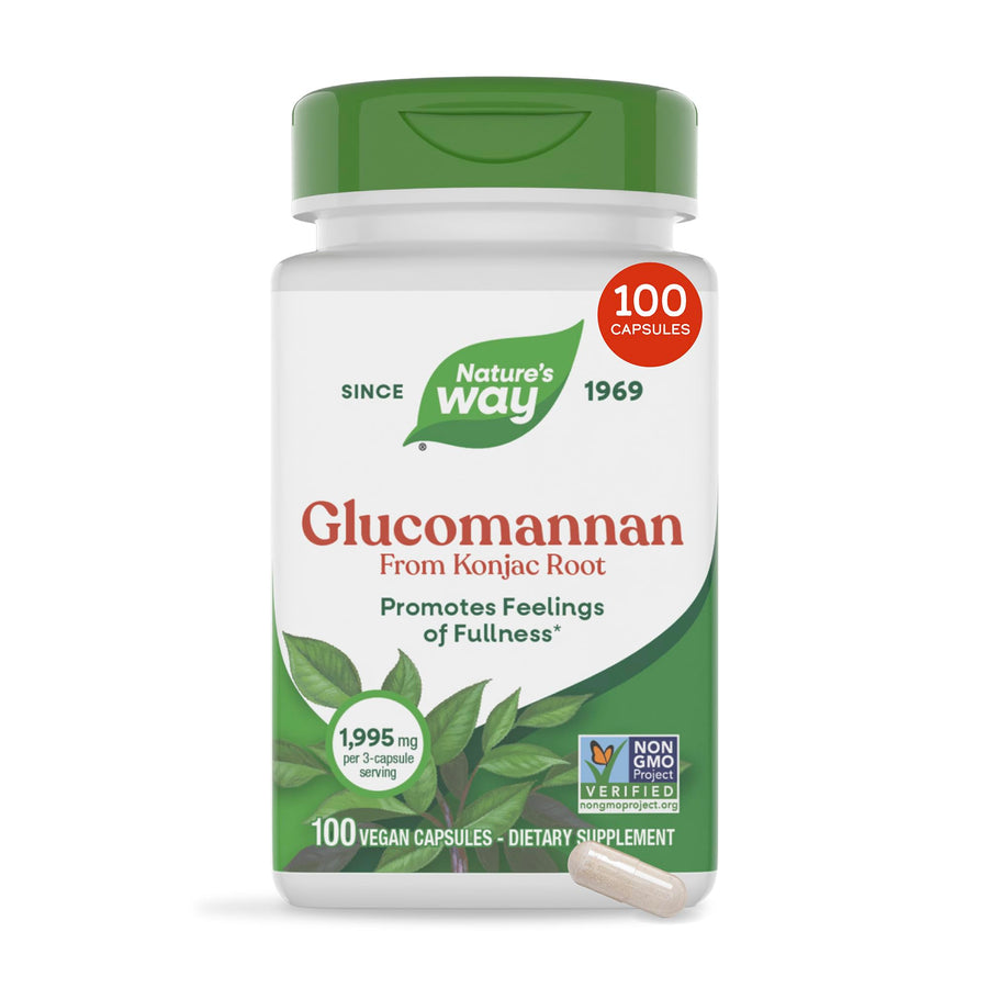 Nature's Way Glucomannan, 100 Count