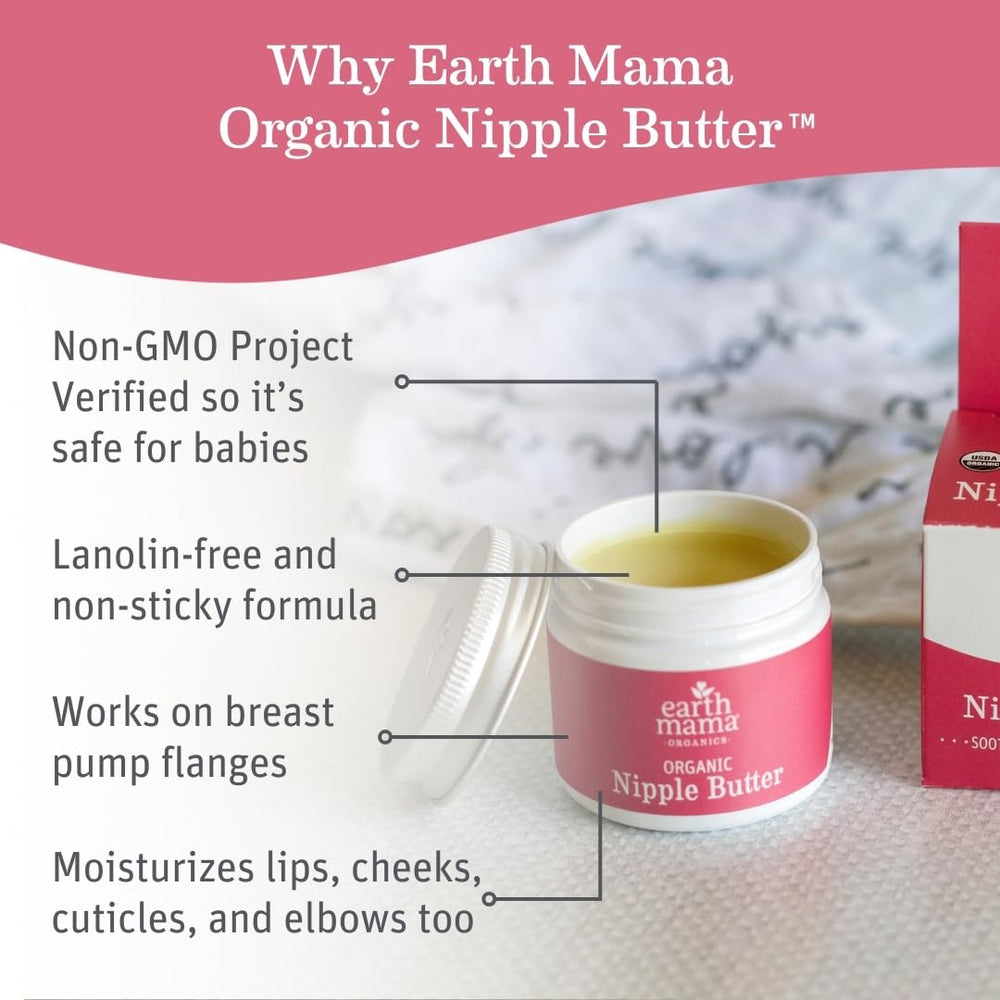 Earth Mama Nipple Butter, 2 fl oz