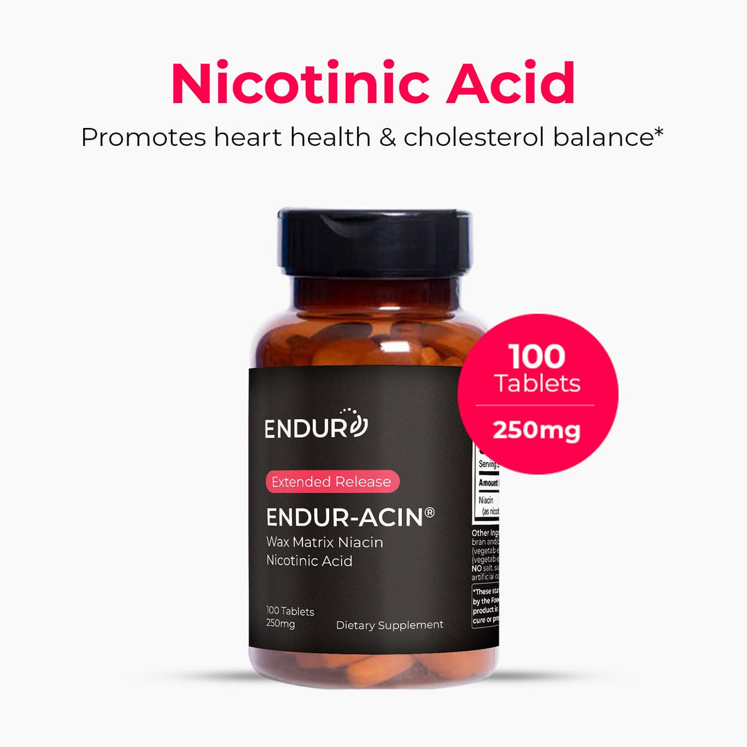 Endurance Products Endur-Acin Niacin, 250 mg, 190 Count
