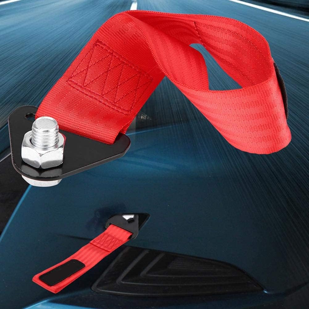 Aramox Tow Strap, Red, 10,000 lbs