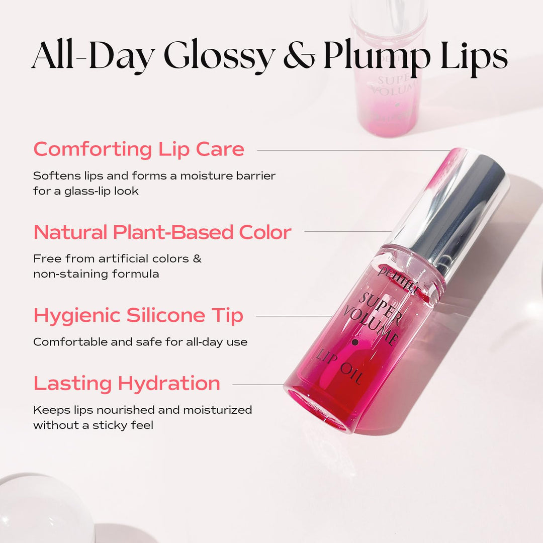 Petitfee, Super Volume Lip Oil, 3 g