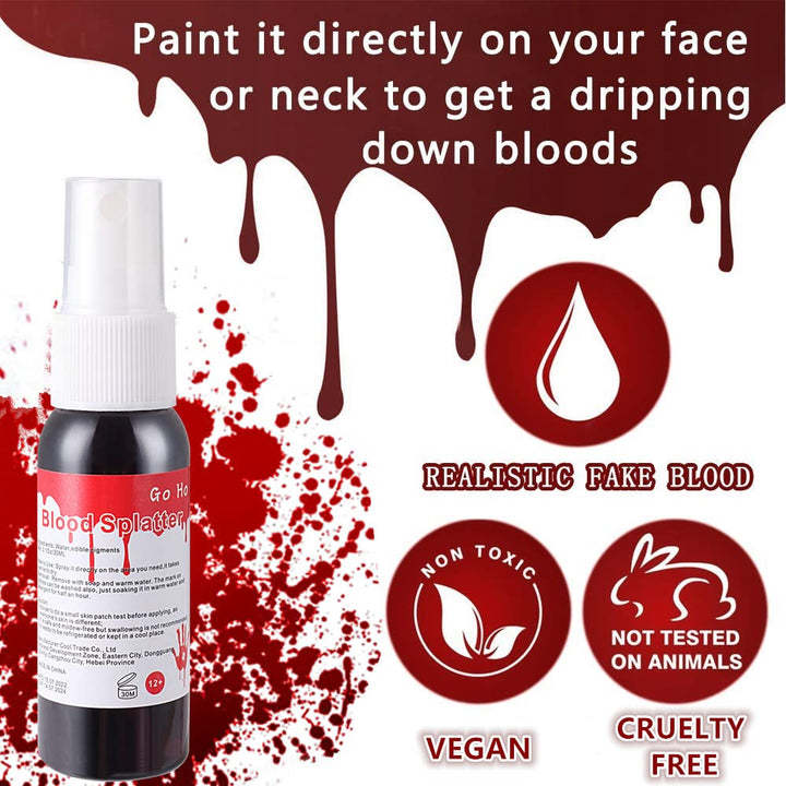 Go Ho Fake Blood Spray, 1 oz