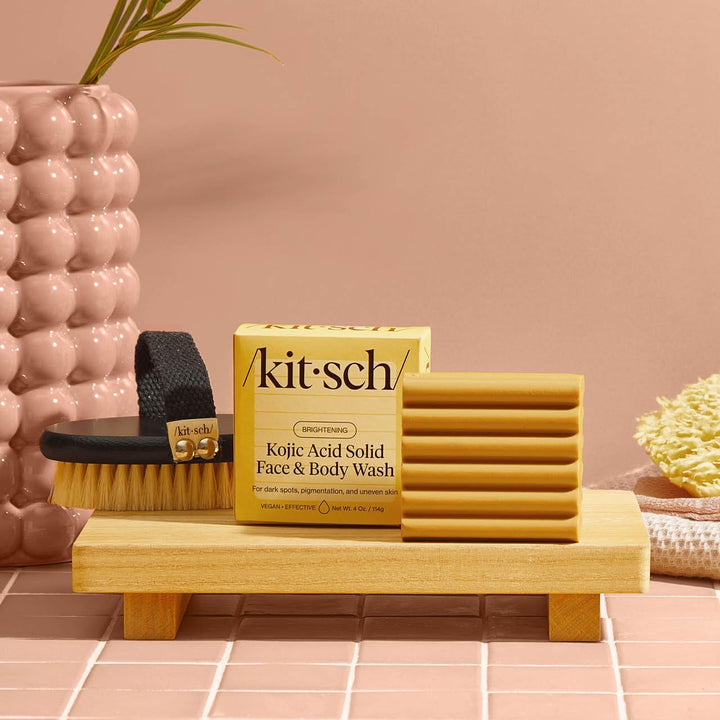 Kitsch Kojic Acid Soap Bar with Turmeric, 4 oz