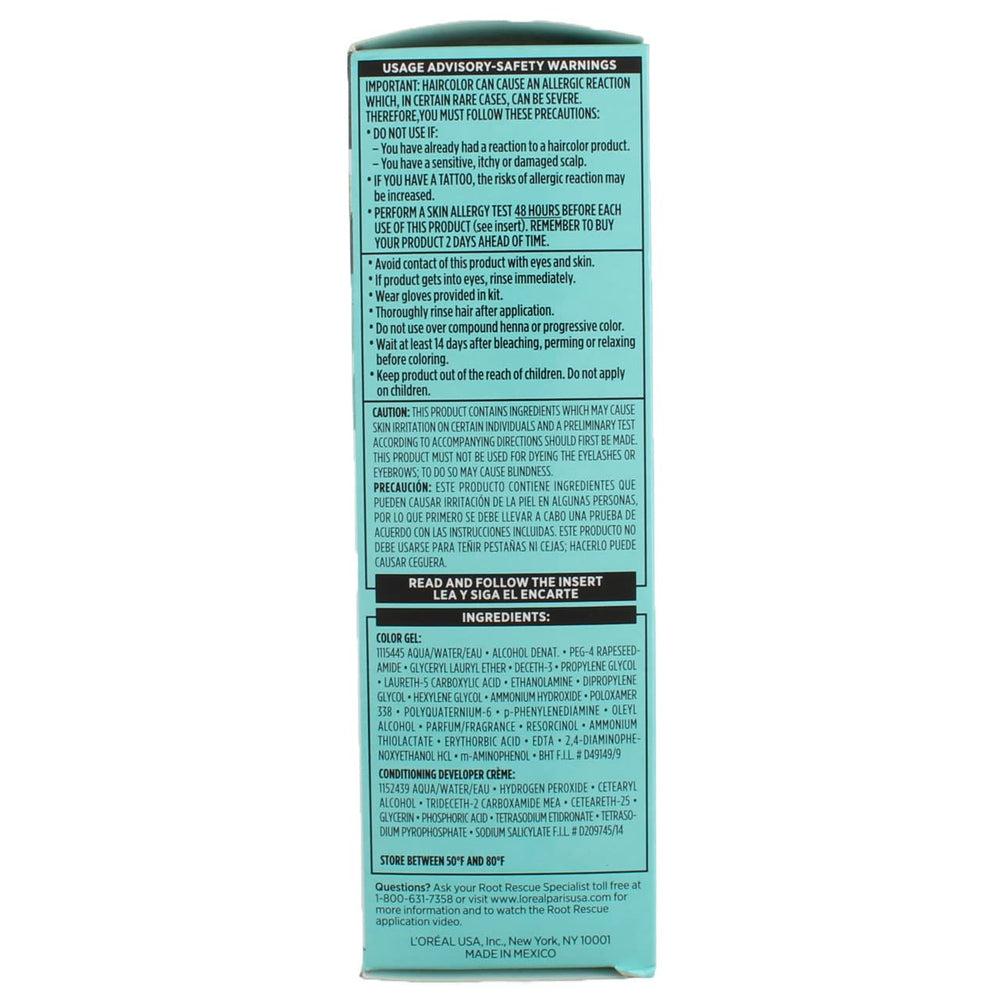 L'Oréal Paris Root Rescue, 4 Dark Brown, 1 Count