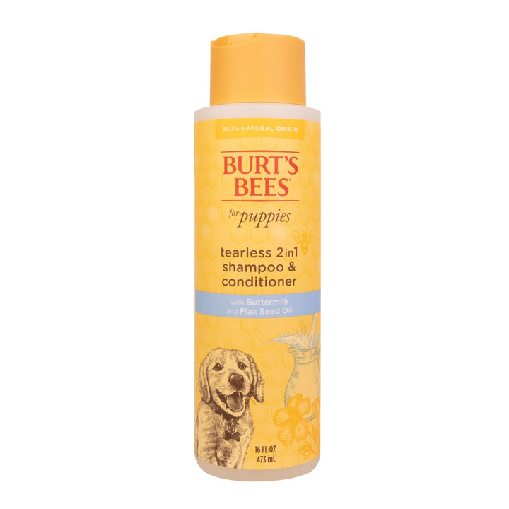 Burt's Bees Puppy 2 in 1 Shampoo and Conditioner, 16 oz