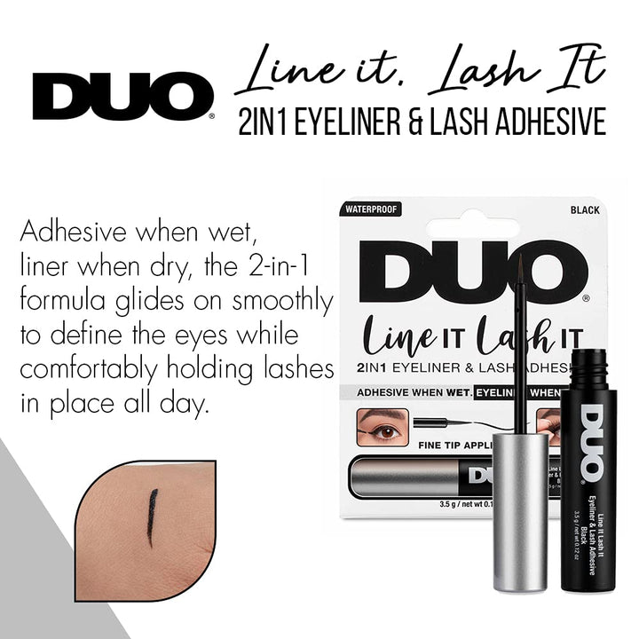 Duo Line It Lash It, Black, 3.5 g