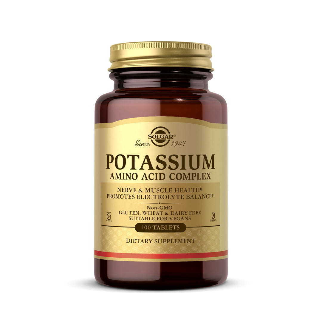 Solgar Potassium Amino Acid Complex Tablets, 100 Count