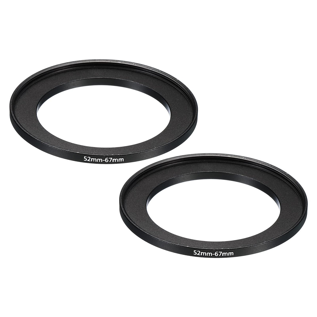 PATIKIL Step Up Ring, Black, 2 Count