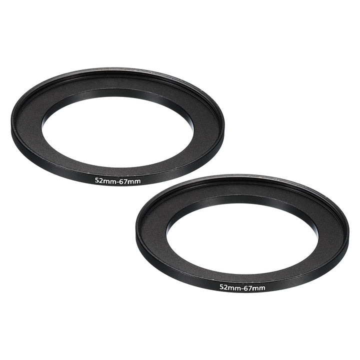 PATIKIL Step Up Ring, Black, 2 Count