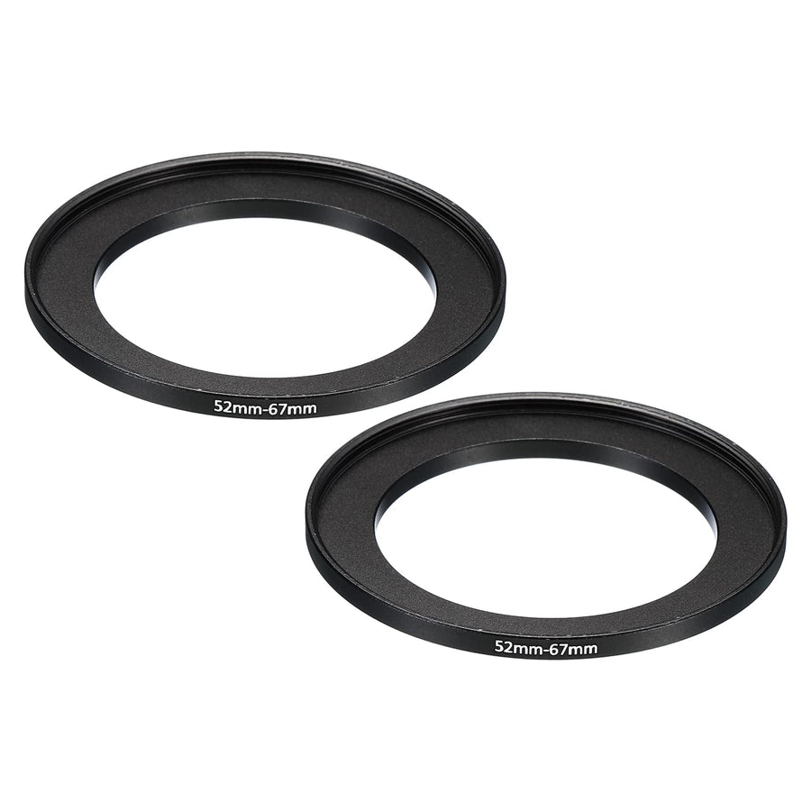 PATIKIL Step Up Ring, Black, 2 Count
