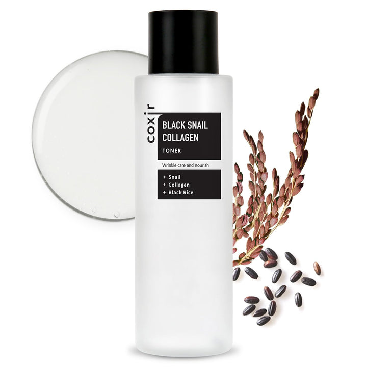 Coxir Black Snail Collagen Toner, 150 ml