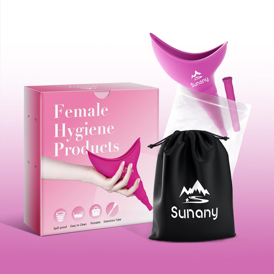 Sunany Female Urination Device, Fuchsia