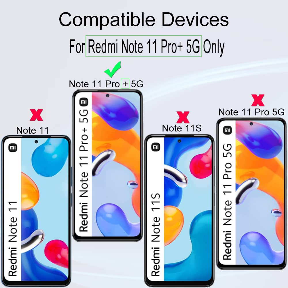 Ibywind Screen Protector, 2 Count, For Redmi Note 11 Pro+ 5G