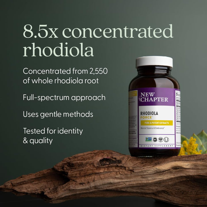New Chapter Rhodiola Force, 300 mg, 30 Count