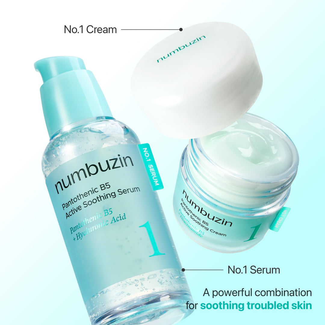 numbuzin No.1 Pantothenic B5 Active Soothing Cream, 2.70 fl oz