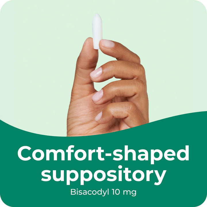 Dulcolax Medicated Laxative Suppositories, 10 mg, 28 Count