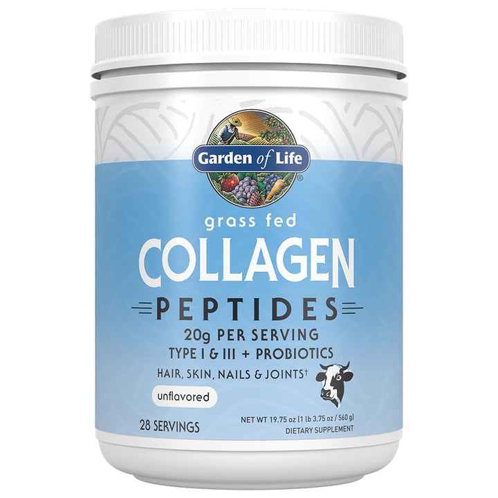 Garden of Life Collagen Powder, Unflavored, 28 Servings