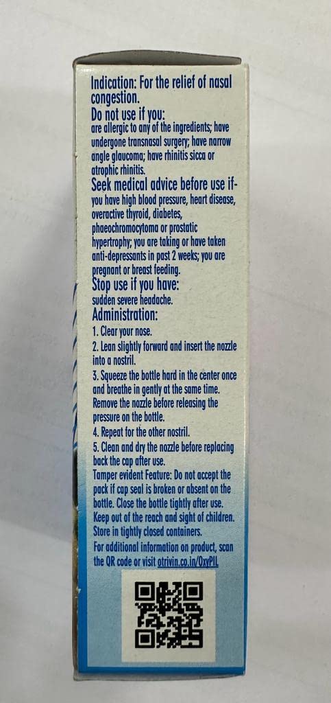 Otrivin Adult Nasal Spray, Pack of 3