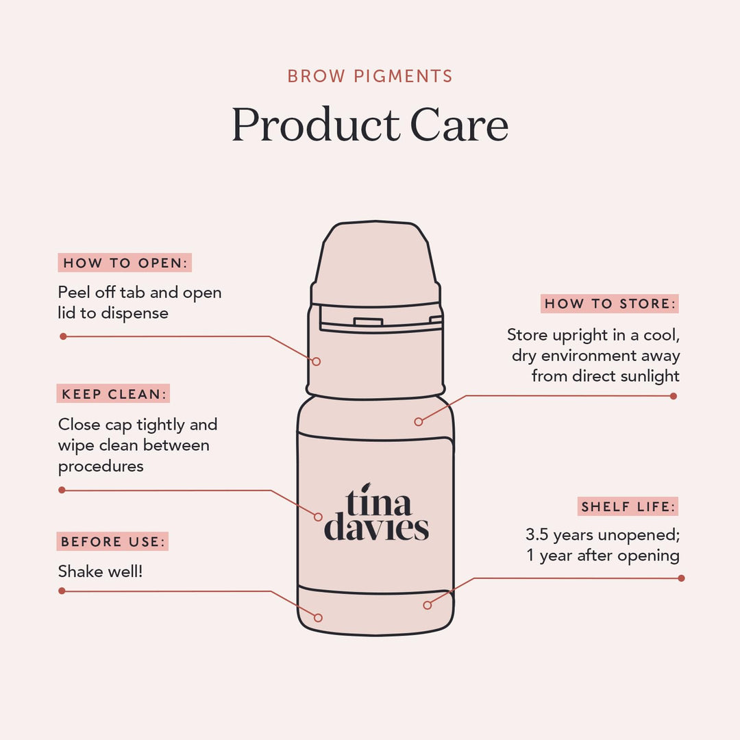 Tina Davies Brow Pigment, Grey, 1/2 oz