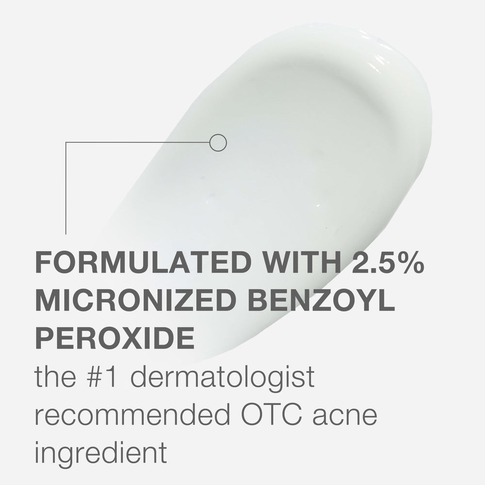 Neutrogena Stubborn Acne AM Face Treatment, 2.5% Benzoyl Peroxide, 2 oz