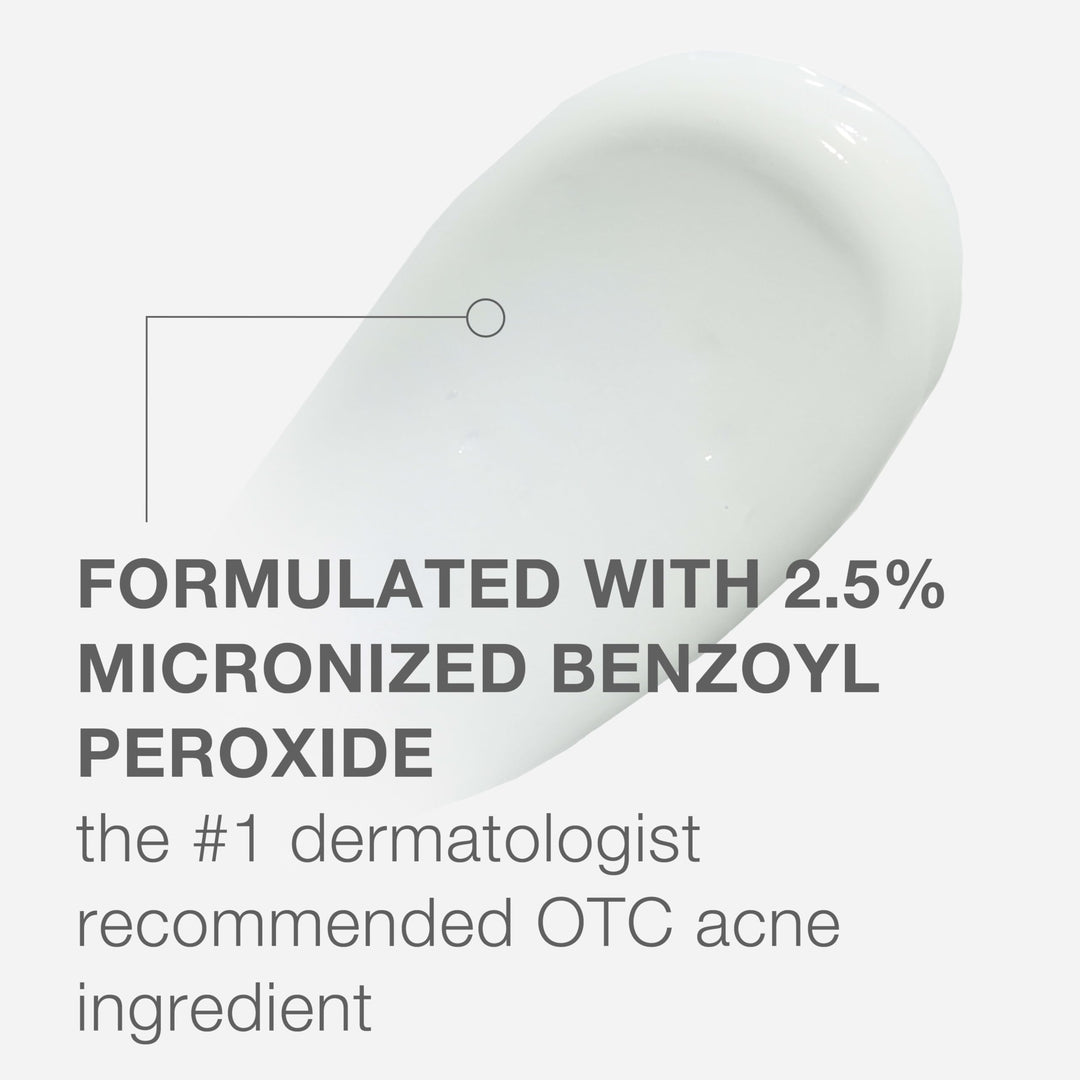 Neutrogena Stubborn Acne AM Face Treatment, 2.5% Benzoyl Peroxide, 2 oz