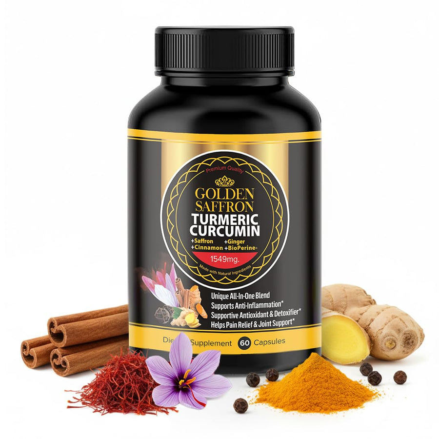 Golden Saffron Turmeric Curcumin