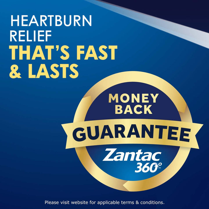 Zantac 360 Maximum Strength Tablets, 20 mg, 50 Count
