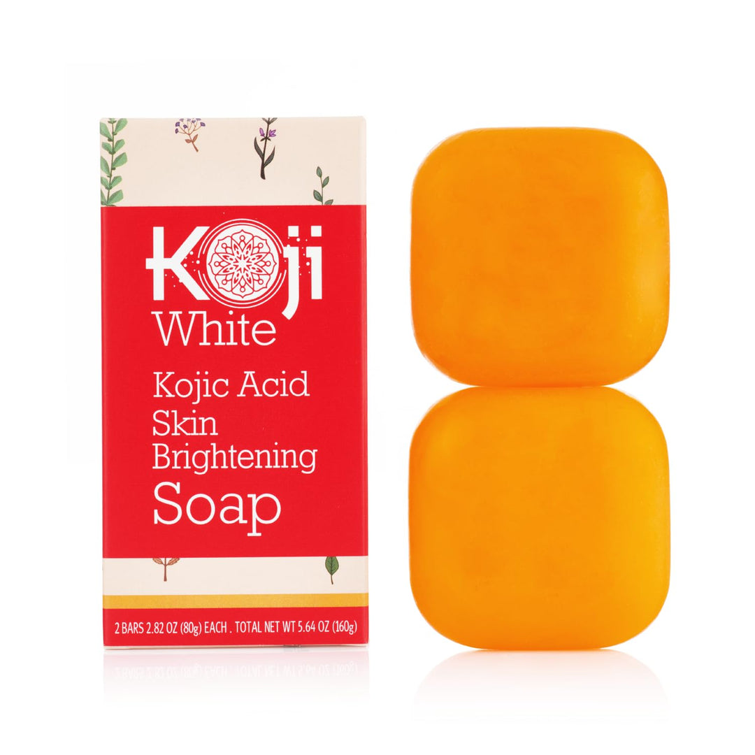 Koji White Pure Kojic Acid Soap, Tea Tree, Coconut Oil, Hyaluronic Acid, Vitamin C, 2.82 oz